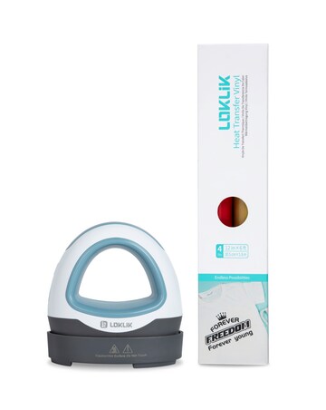 LOKLIK Impress Mini Heat Press Starter Bundle