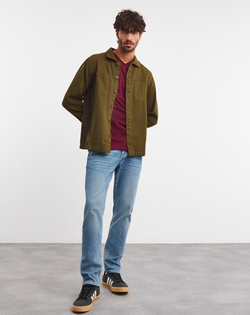 Pure Cotton V-Neck T-shirt Long