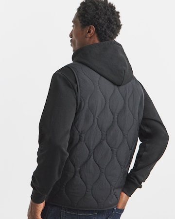 Tommy Jeans Quilted Gilet - Black