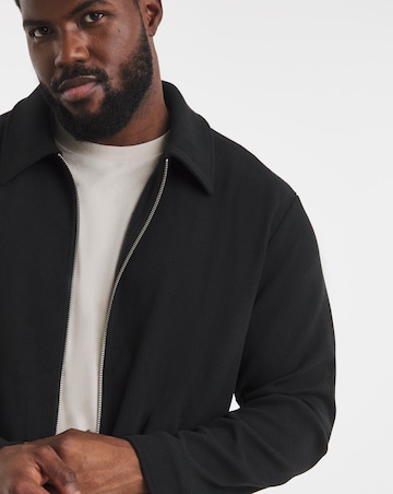 Jack & Jones Blalouis Full Zip Sweatshirt - Black