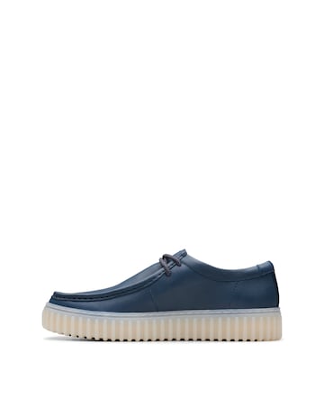 Clarks Torhill Lo Shoes - Navy