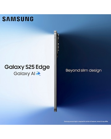 Samsung Galaxy S25 Edge 512GB - Titanium Silver