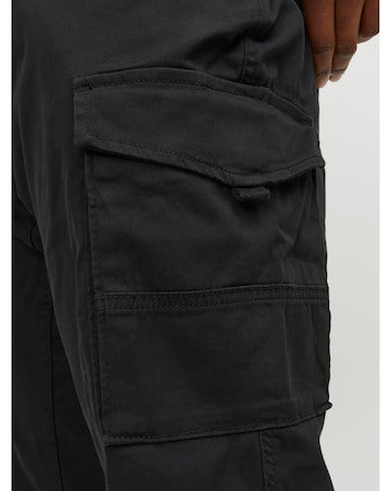 Jack & Jones Black Paul Cargo Trouser