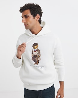 Polo Ralph Lauren Bear Hoodie - White