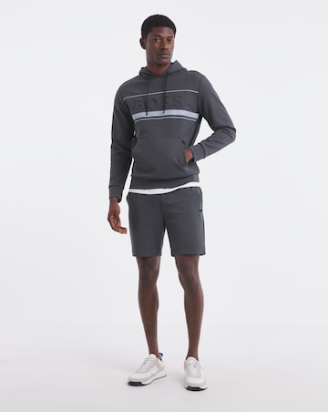 BOSS Contrast Hoodie - Dark Grey