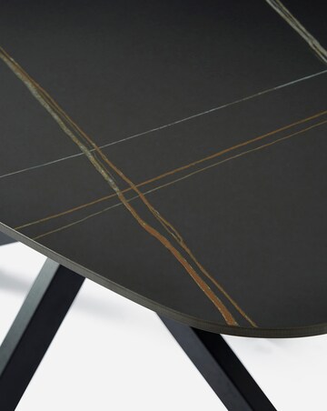 Brock Dining Table with 6 Emilie Velvet Chairs