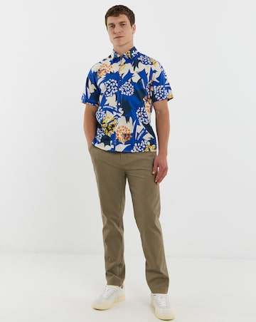 Napapijri Ronge Printed Shirt - Blue Multi