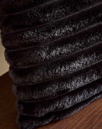 Catherine Lansfield Cosy Ribbed Cushion