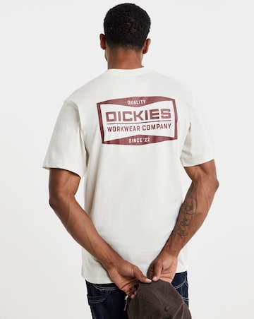 Dickies Bolivar Short Sleeve Back Graphic T-Shirt - White
