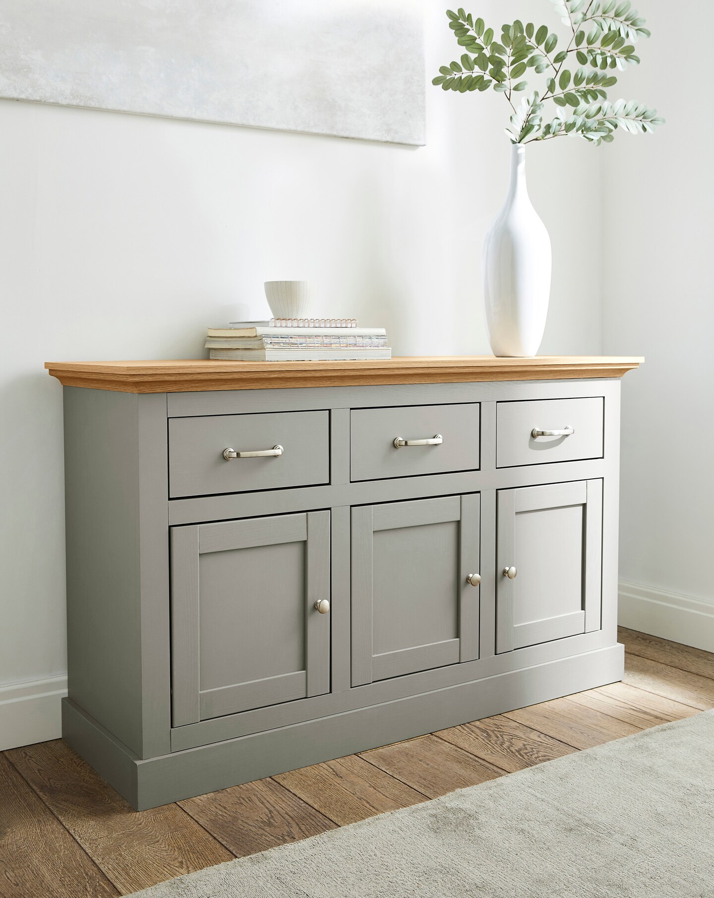 Julipa Ashford 3 Door 3 Drawer Sideboard