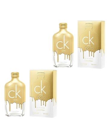 CK one gold 100ml EDT BOGOF