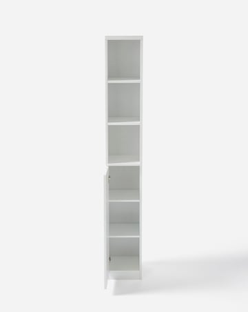 Hopton High Gloss Tall Cupboard