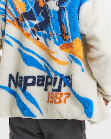 Napapijri Fiemme Ski Graphic Fleece - White