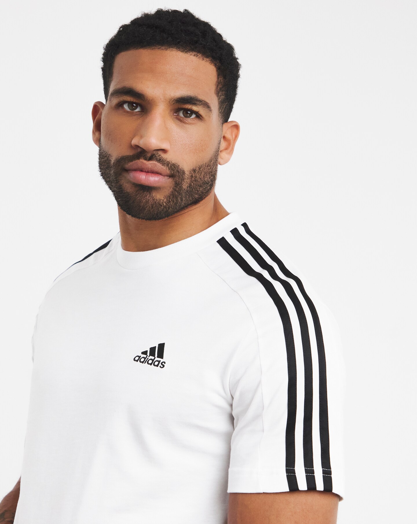 Adidas 3 stripe original t shirt hotsell