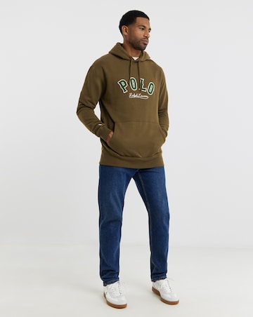 Polo Ralph Lauren Logo Hoodie - Brown