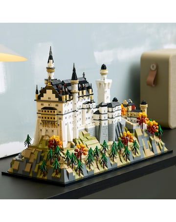 LEGO Architecture Neuschwanstein Castle Collectible Model Kit Building Set 21063