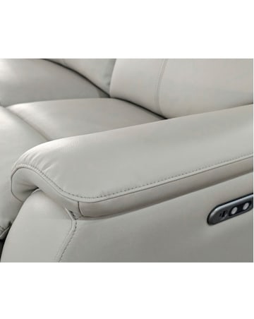 Aspire Kingsmere Leather Power Recliner 3 Seater