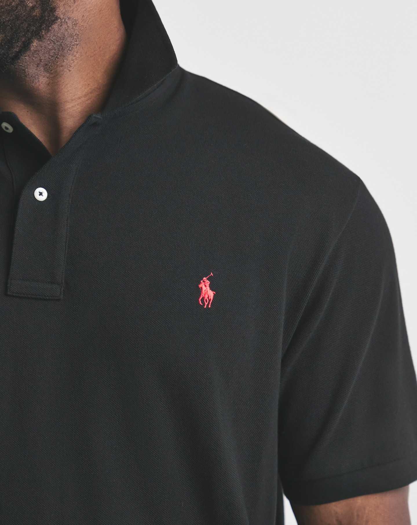 Polo Ralph Lauren Classic Short Sleeve Polo - Black | Jacamo