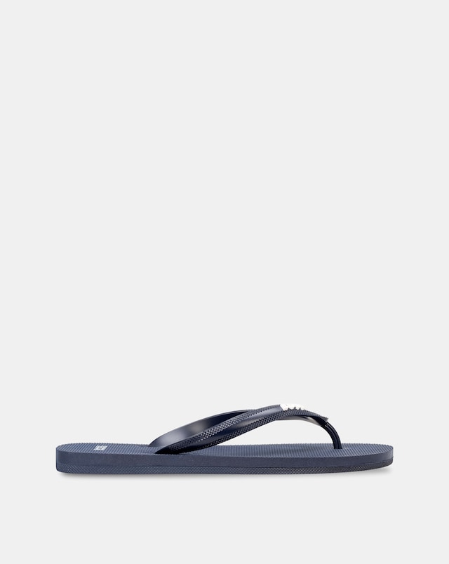 BOSS Logo Flip Flops - Navy