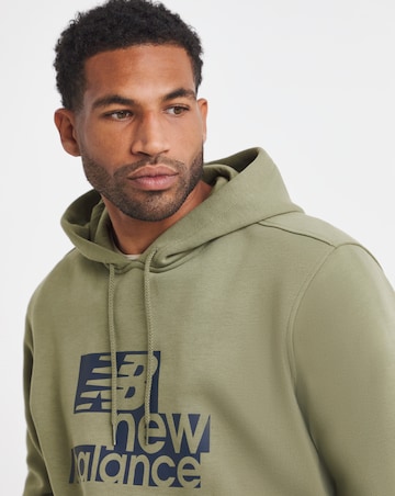 New Balance Graphic Logo Fleece Hoodie