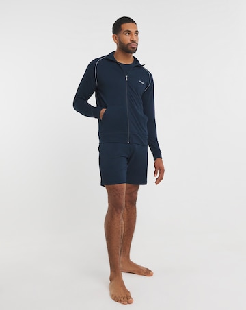 BOSS Mix & Match Logo Lounge Jacket - Navy