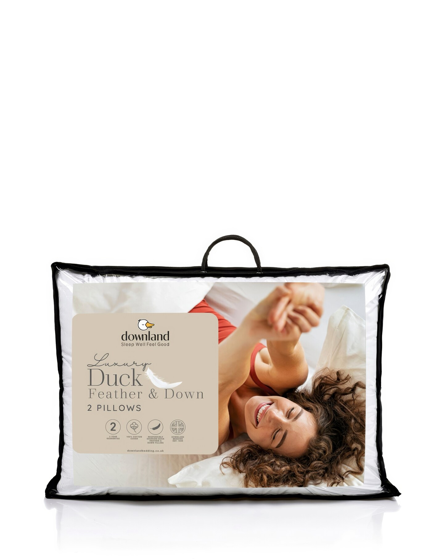 Hotel Collection Feather & Down Pack of 2 Pillows