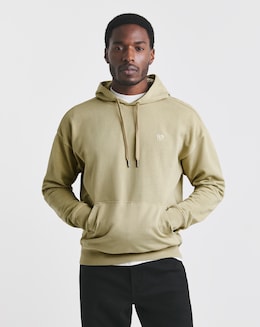 Union Garment Dyed Relaxed Fit Hoodie- Dark Stone