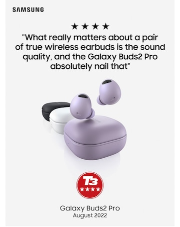 Samsung Galaxy Buds2 Pro Wireless Earbuds - Bora Purple