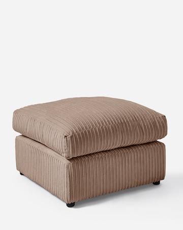 Ferguson Jumbo Cord Footstool