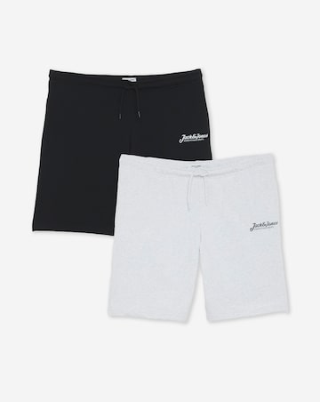 Jack & Jones Beau Sweat Shorts 2 Pack - Multi