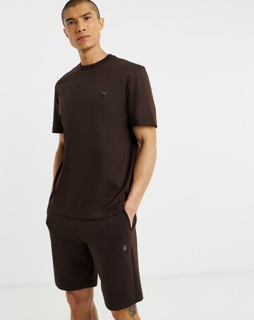 BOSS BB Jersey Sweat Short - Dark Brown