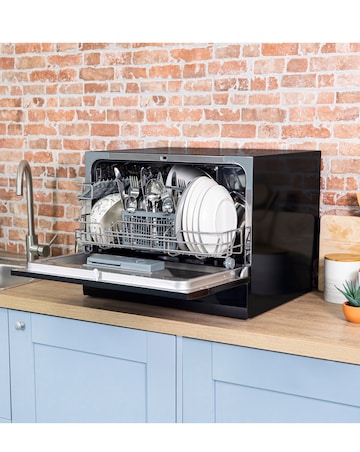 Russell Hobbs RHTTDW6B Table Top Dishwasher - Black