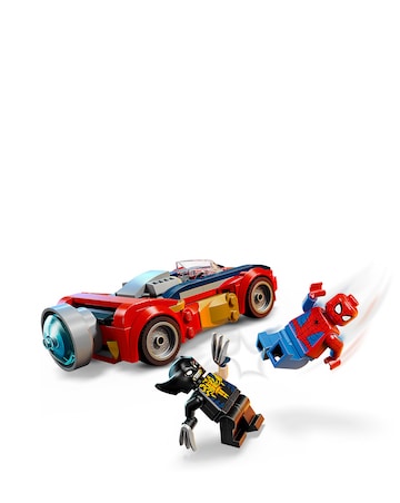LEGO Marvel Super Heroes Spider-Man Car vs. Venomized Wolverine 76336