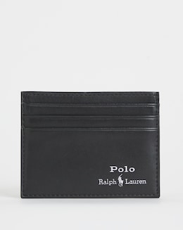 Polo Ralph Lauren Black Leather Card Holder