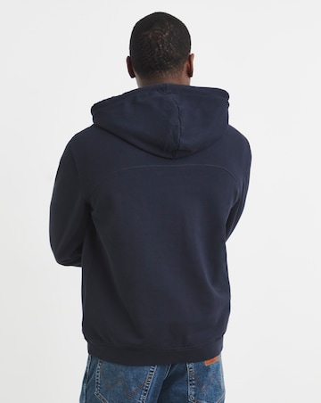 Napapijri Badge Hoodie - Navy