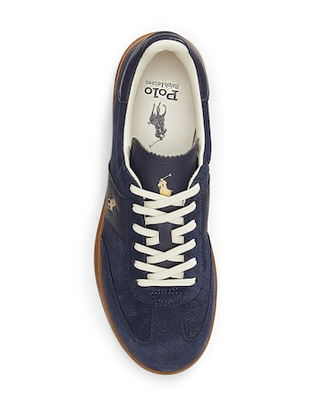 Polo Ralph Lauren Heritage Aera Suede Trainers - Navy