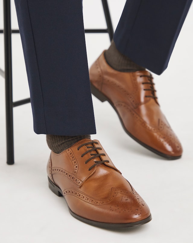 Men's Brown Extra Wide Fit Shoes | Jacamo