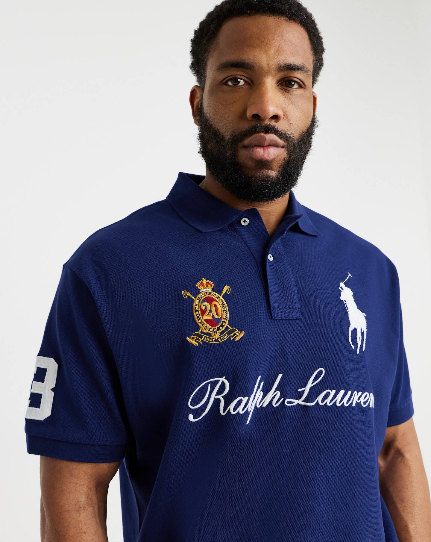 Polo Ralph Lauren Short Sleeve Big Pony Polo - Royal Blue | Jacamo