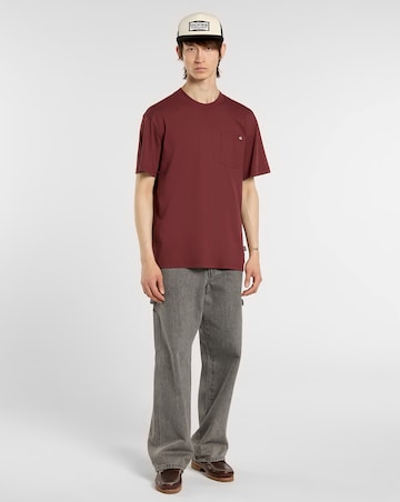 Dickies Short Sleeve Luray Pocket - Brown