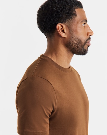 Pure Cotton Crew Neck T-Shirt Long