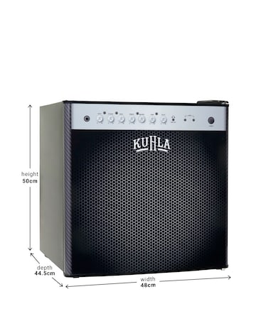 Kuhla KTTF0E6B-1004 Amp Design Table Top Mini Fridge