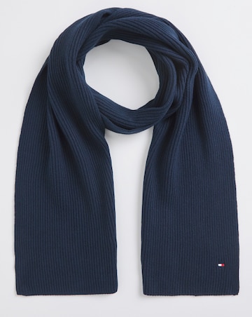 Tommy Hilfiger Flag Pima Cotton Cashmere Mix Scarf