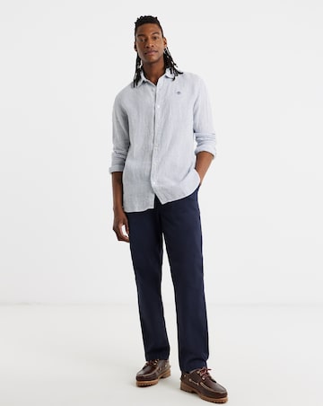 Timberland Linen Striped Shirt