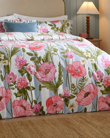 Wylder Poppy Trail Cotton Blend Reversible Duvet Cover Set