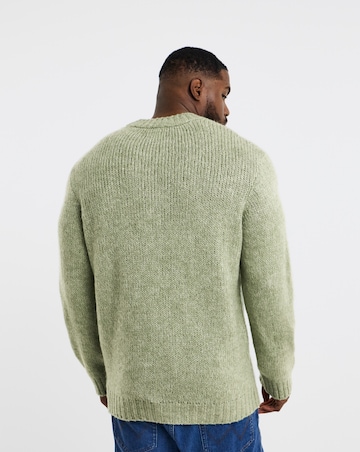 Jack & Jones Carter Knit Jumper - Green