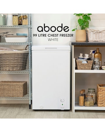 Abode A99CF0E1W Chest Freezer 99L - White
