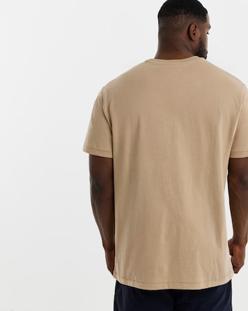 Polo Ralph Lauren Short Sleeve Chest Logo T-Shirt - Beige