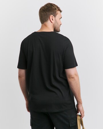 Jack & Jones Short Sleeve Logo T-Shirt - Black