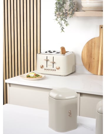 Salter Pebble Stone Kettle, Toaster & Canister Bundle