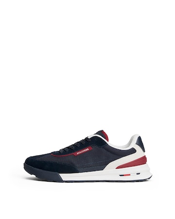 Tommy Hilfiger Mix Retro Runner Trainer - Navy